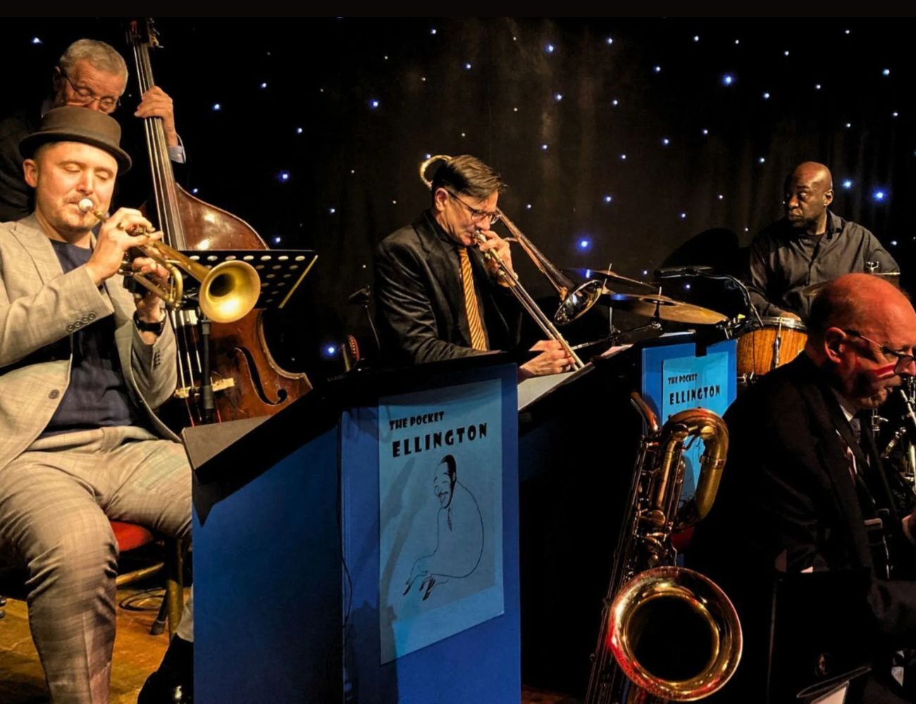 jazz band performing